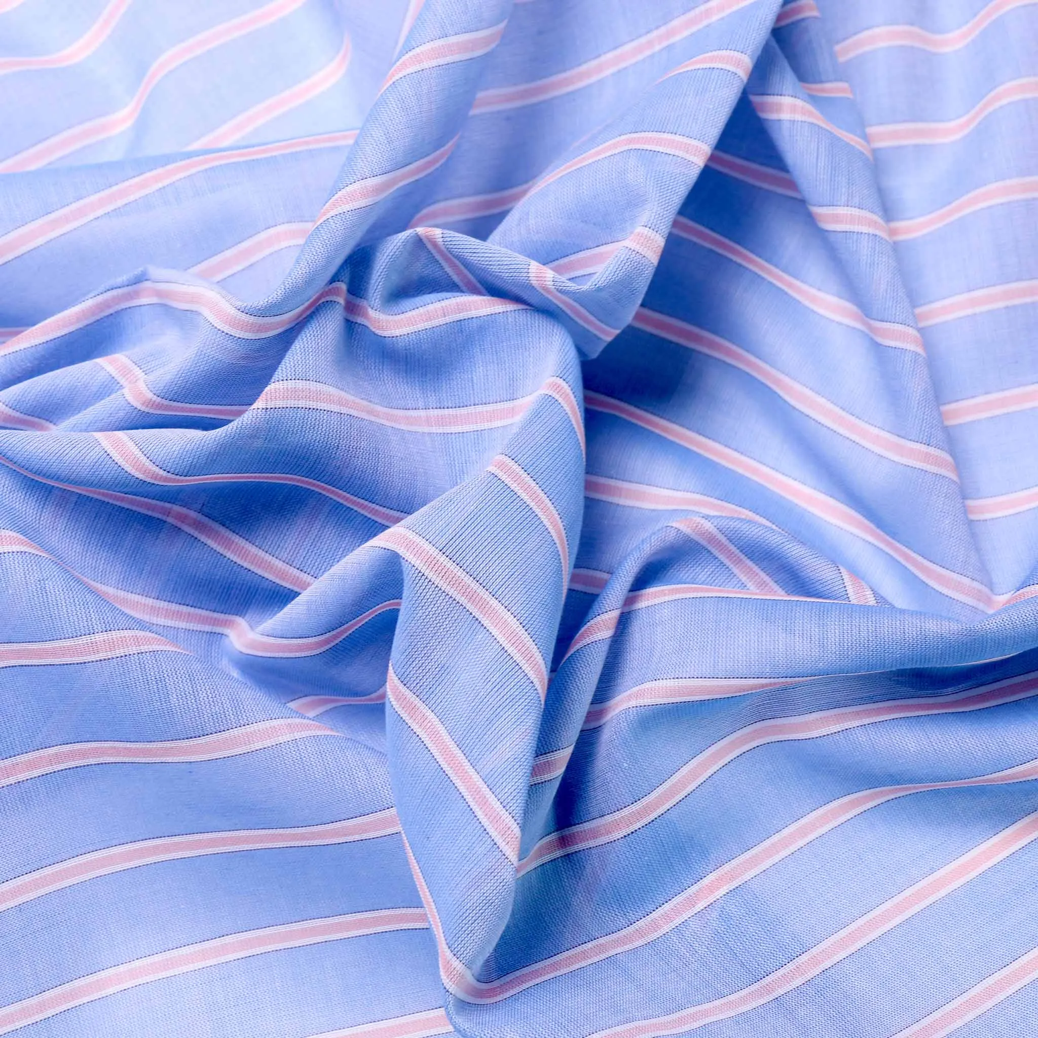 100% Cotton Voile Fabric -Baby blue