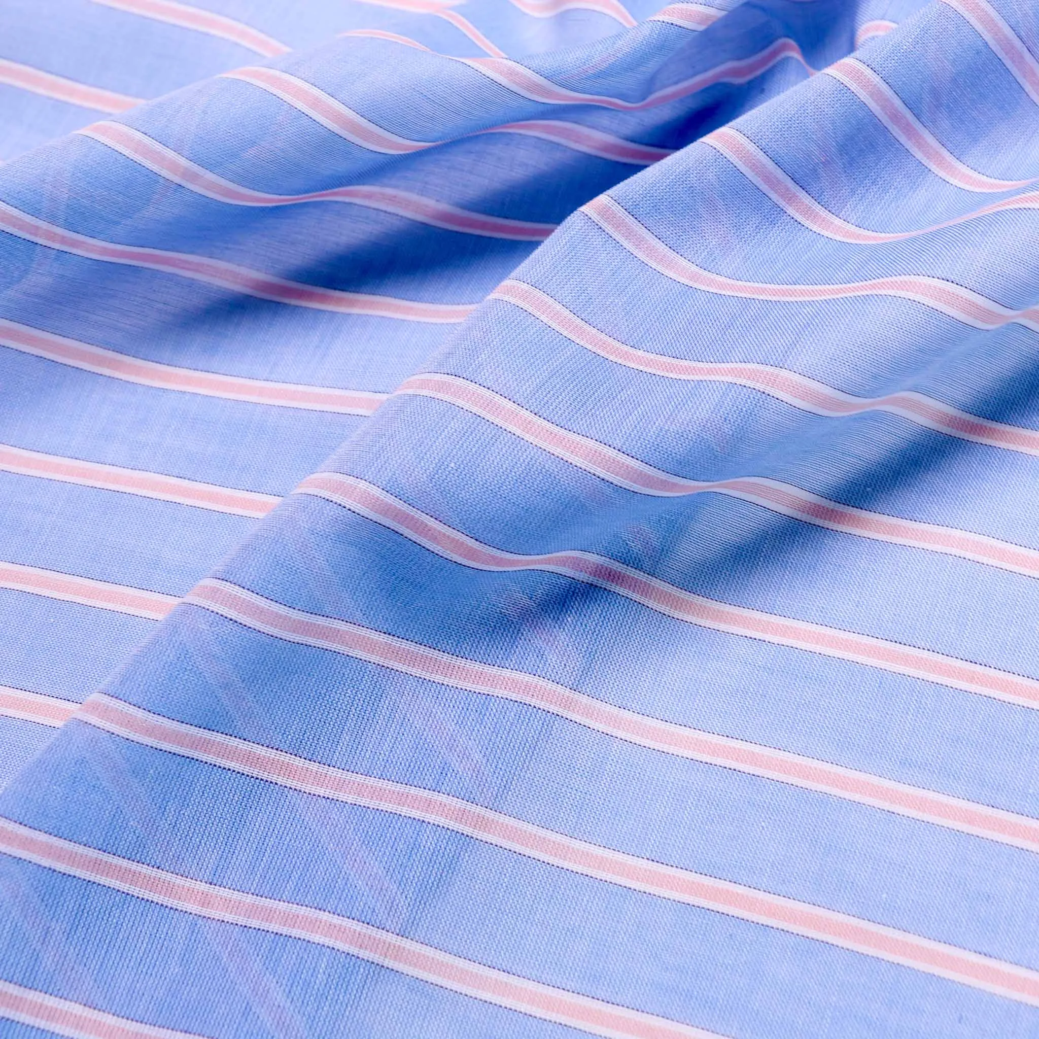 100% Cotton Voile Fabric -Baby blue