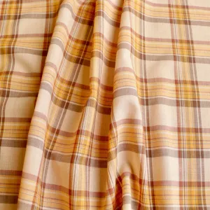 100% Cotton Voile Fabric - Beige
