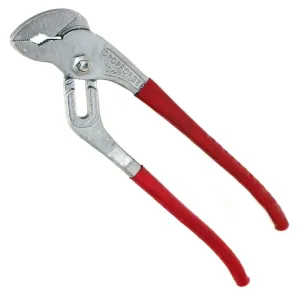 10" 250mm SLIM JAW SLIP JOINT WATERPUMP PLIERS 28mm JAW PLUMBING WRENCH GRIPS