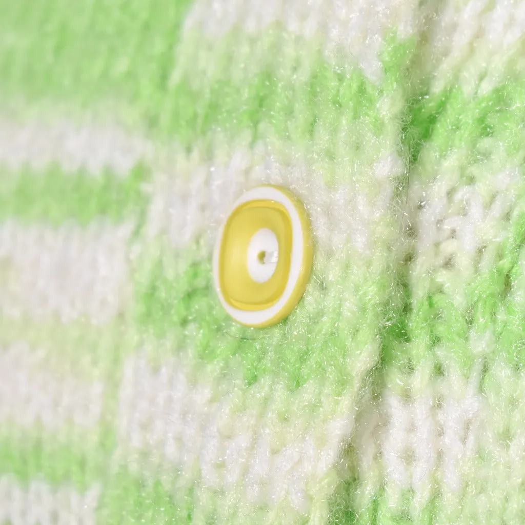 1960s Vintage Green Ombre Cardigan