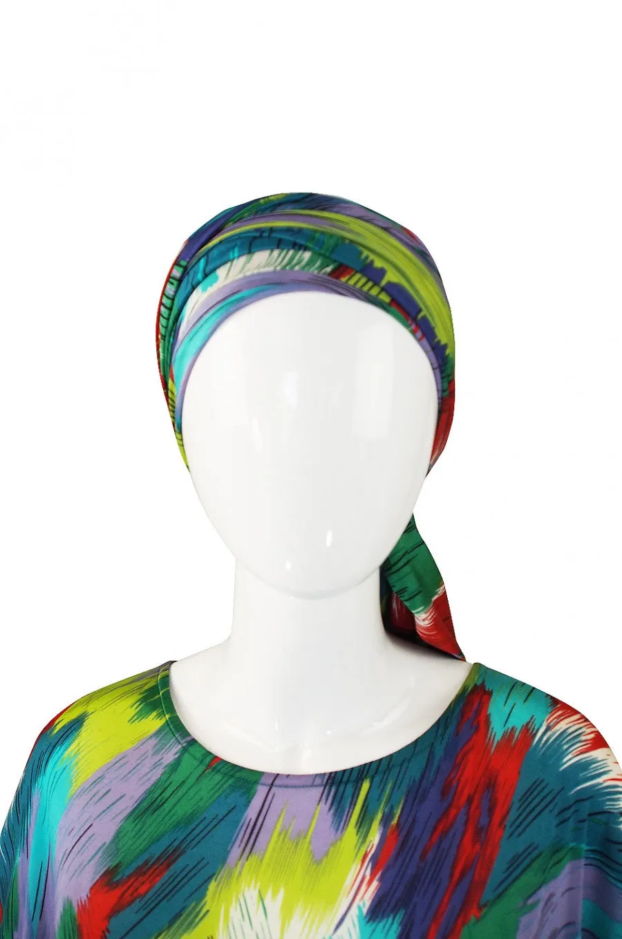 1970s Amazing Missoni Silk Caftan