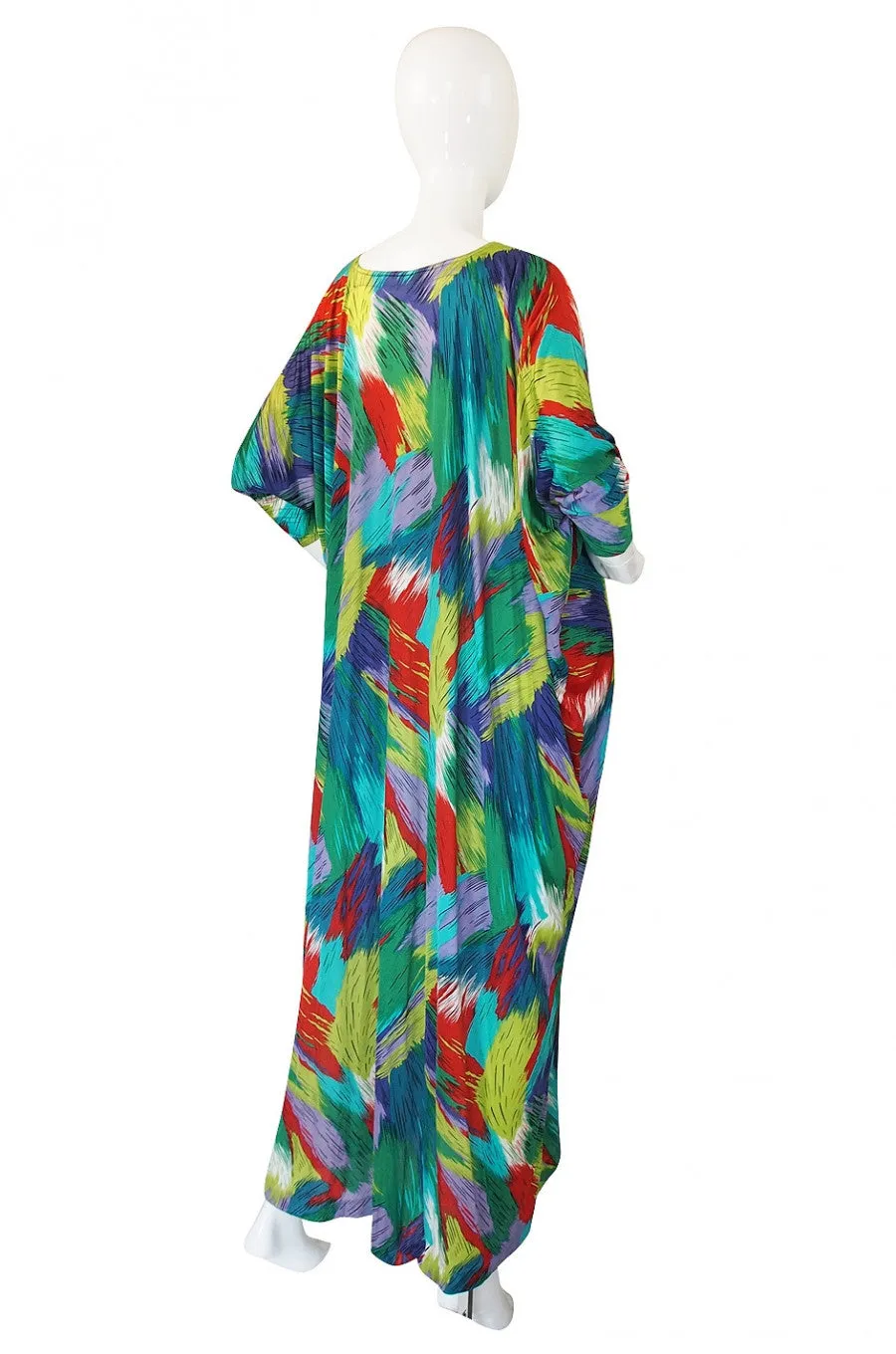 1970s Amazing Missoni Silk Caftan