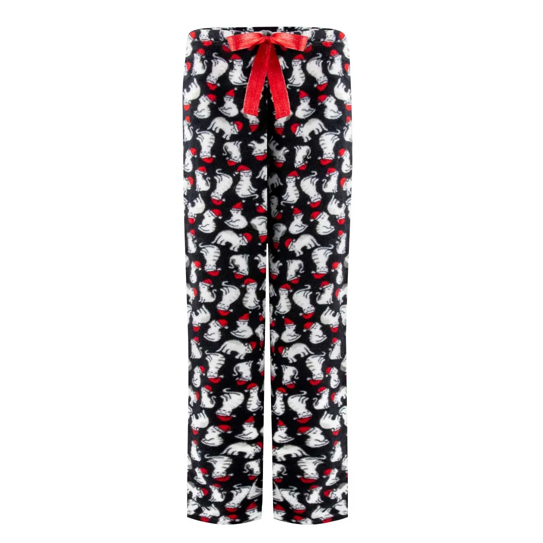 2-Pack Plush Fleece Pajama Pants