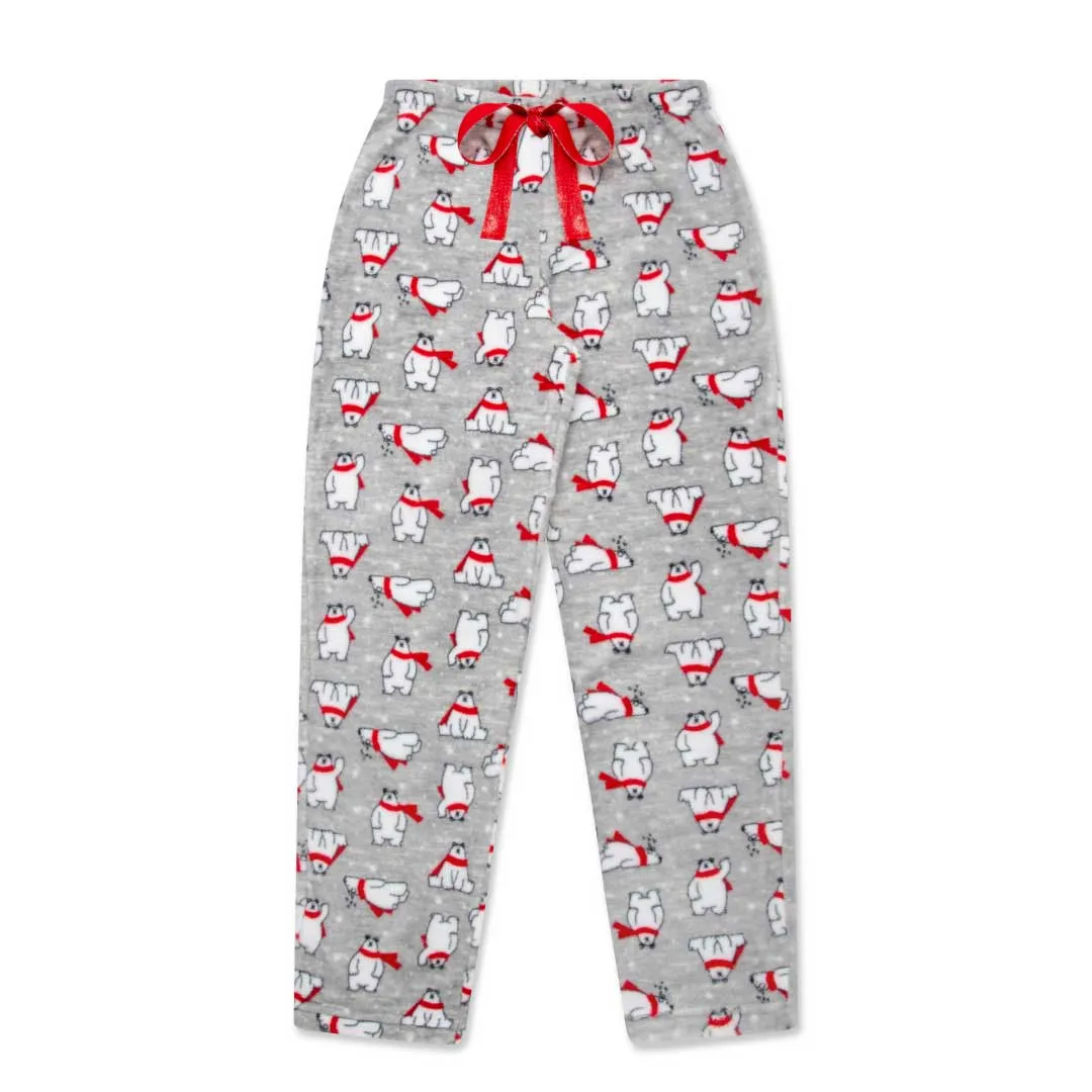 2-Pack Plush Fleece Pajama Pants