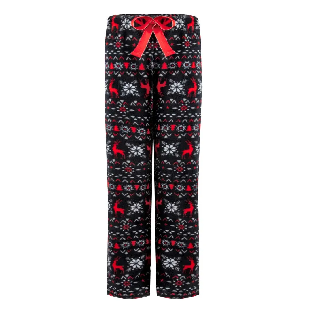 2-Pack Plush Fleece Pajama Pants