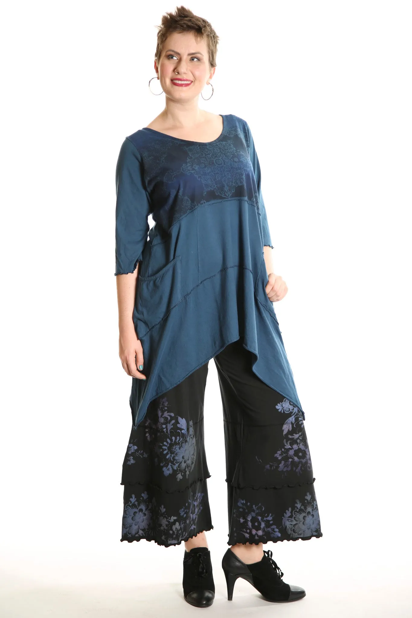 3239-Wide Petaloon Black UNPRINTED