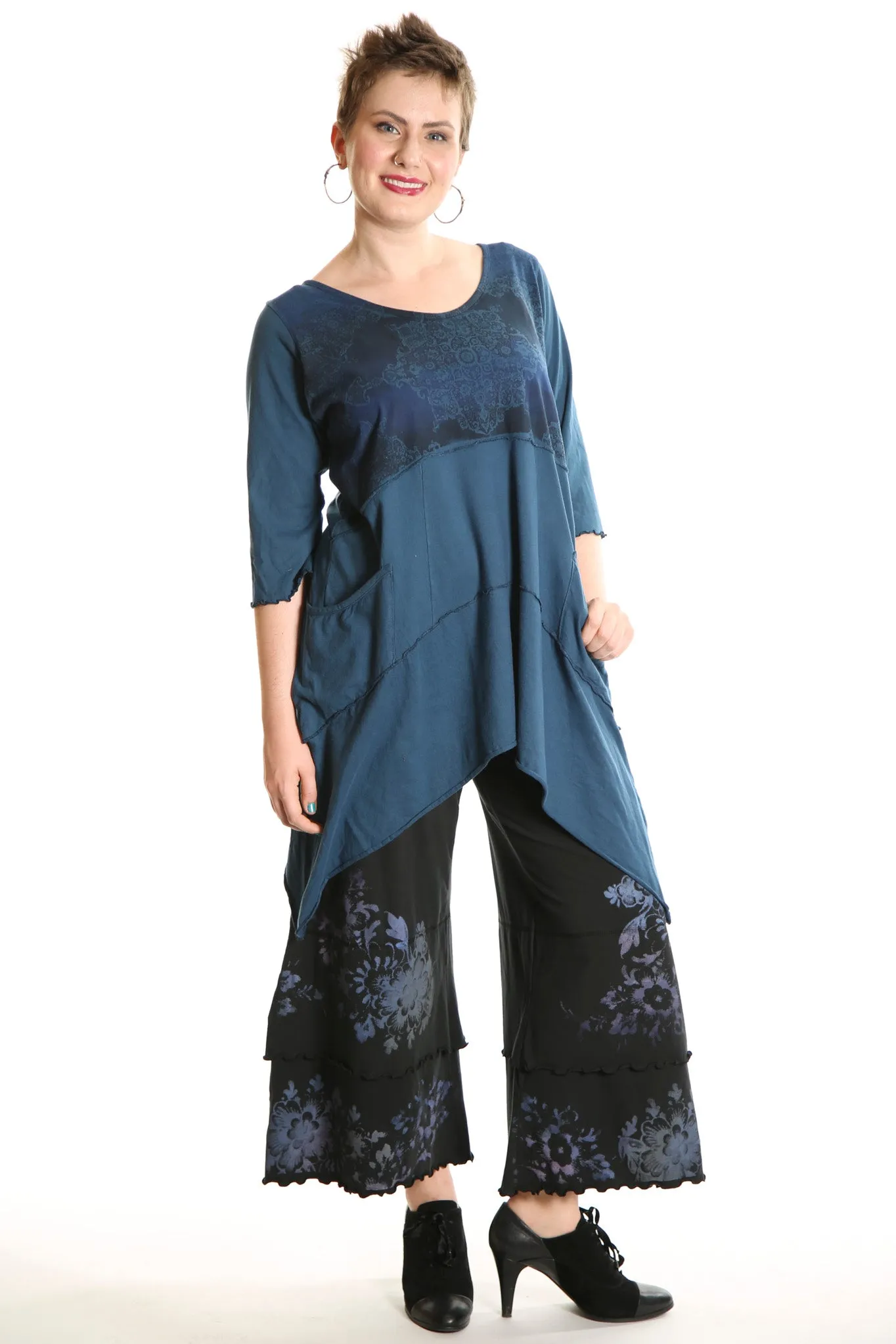 3239-Wide Petaloon Black UNPRINTED