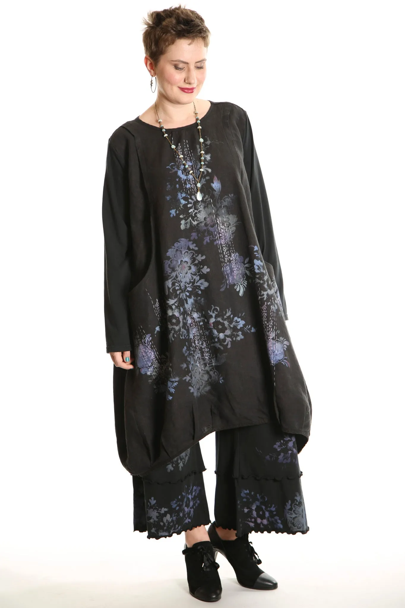 3239-Wide Petaloon Black UNPRINTED