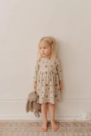 3Q sleeve dress