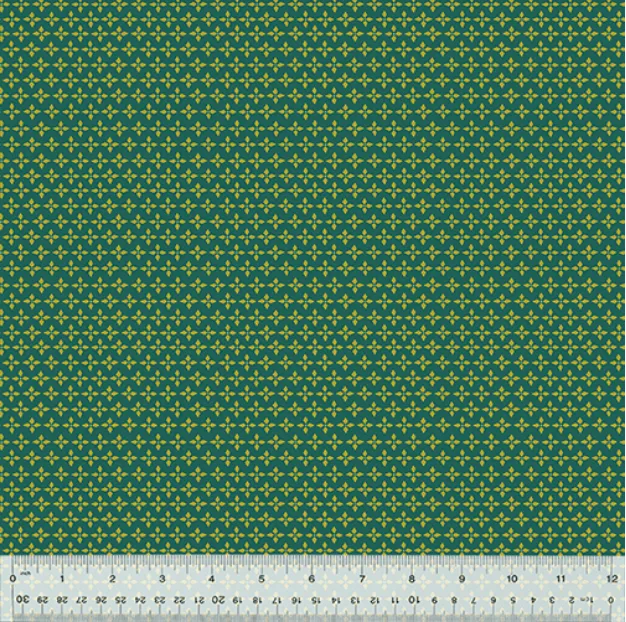 44"- 45" - In the Garden | Thistleblossom Verdant