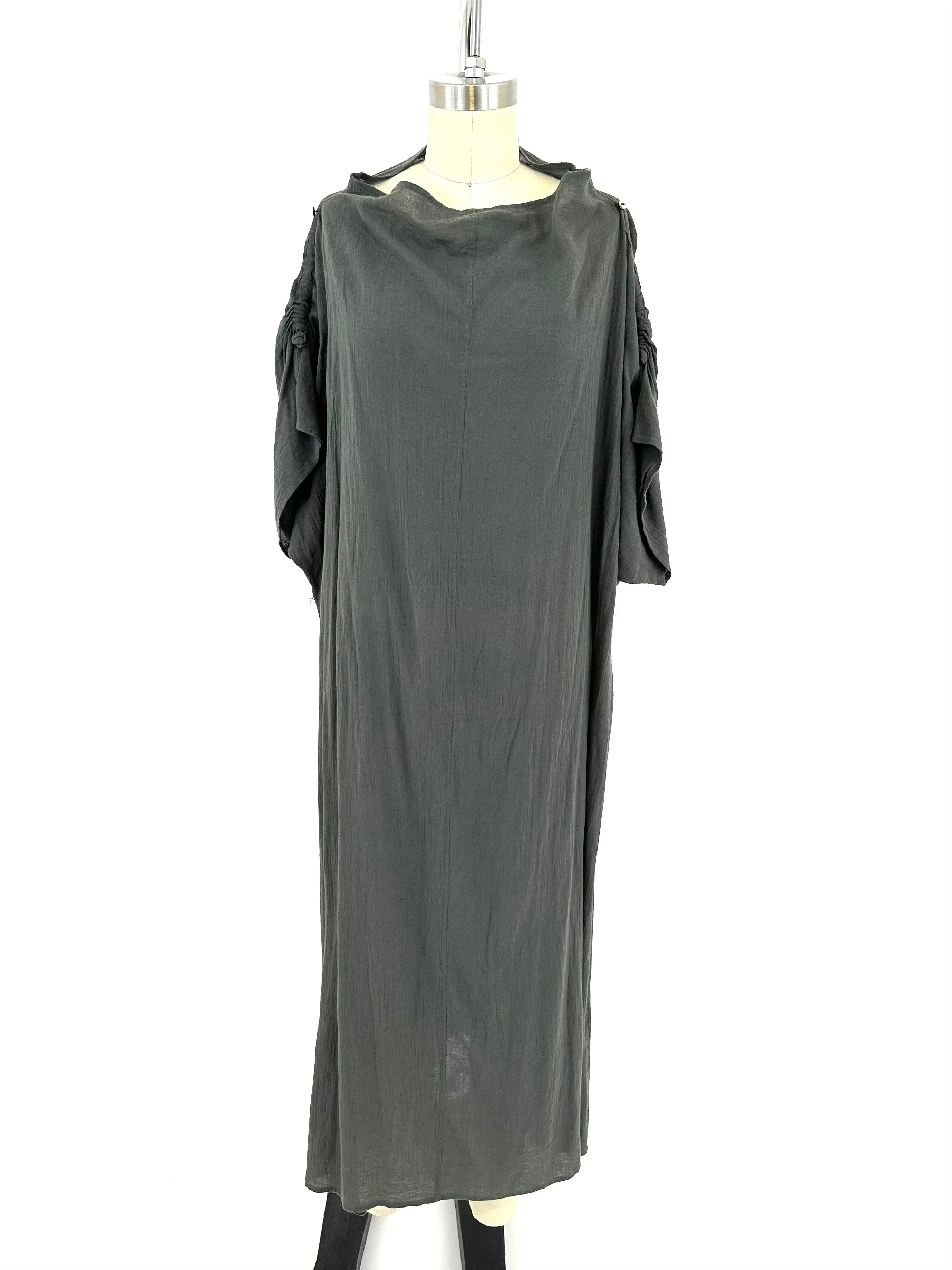 80s Issey Miyake Draped Layer Dress