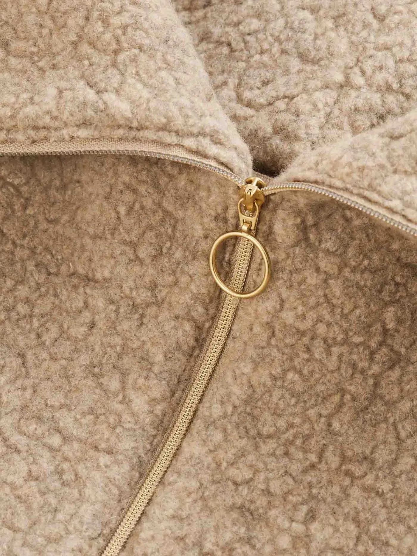Alta Shearing Hoodie, Camel