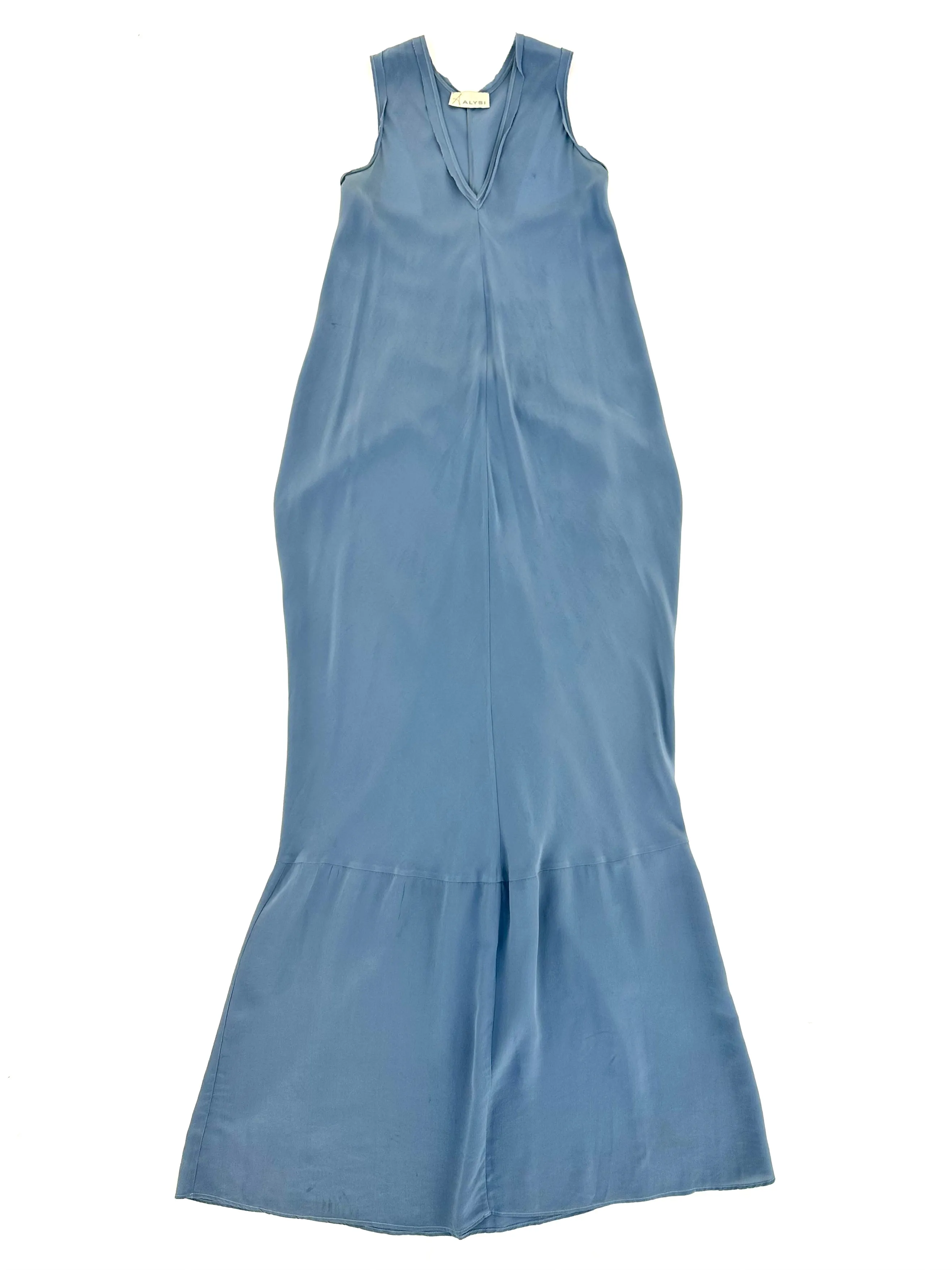 Alysi Silk Maxi Dress