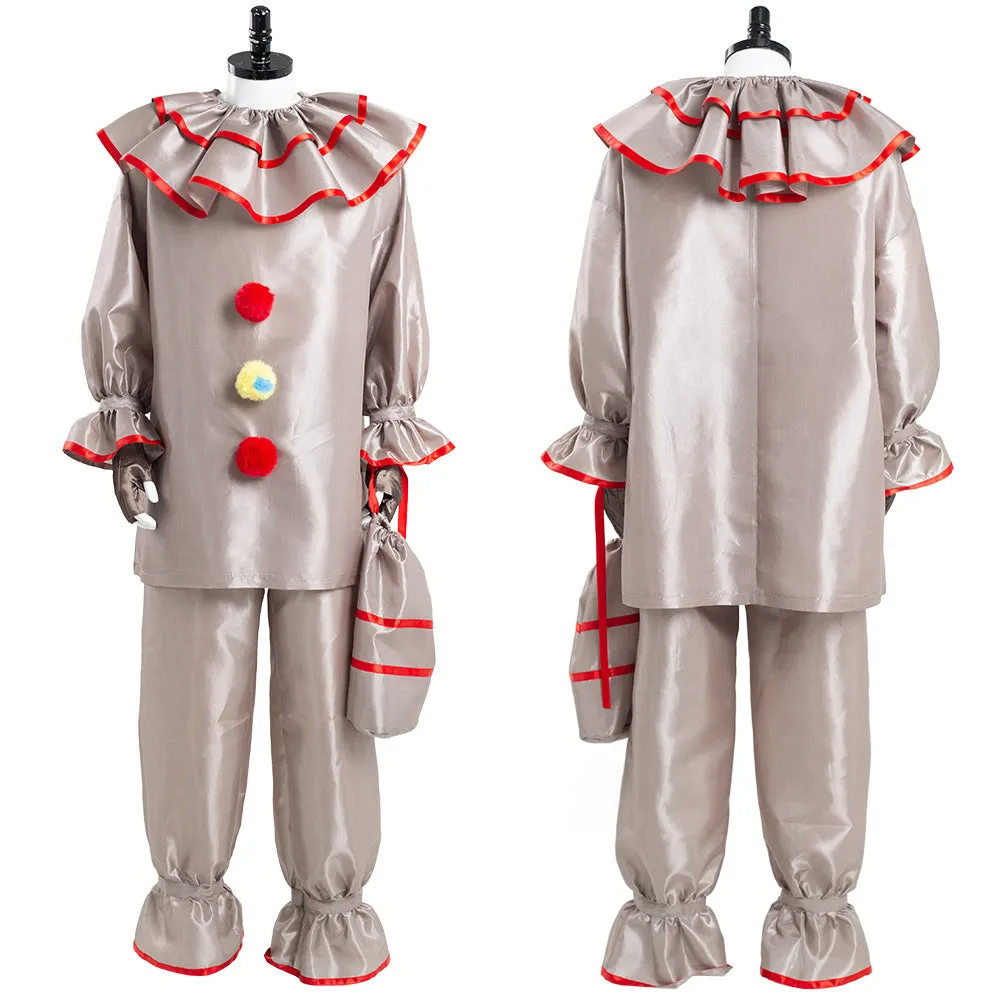 American Horror Story Twisty The Clown Outfits Cosplay Costume Halloween Carnival Suit