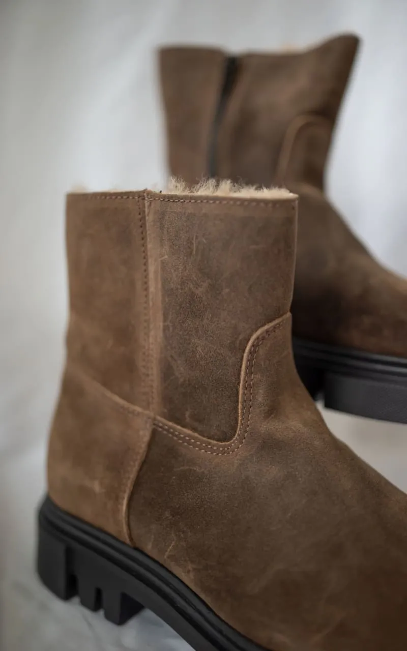 Anfibio- Kloe Suede Boots