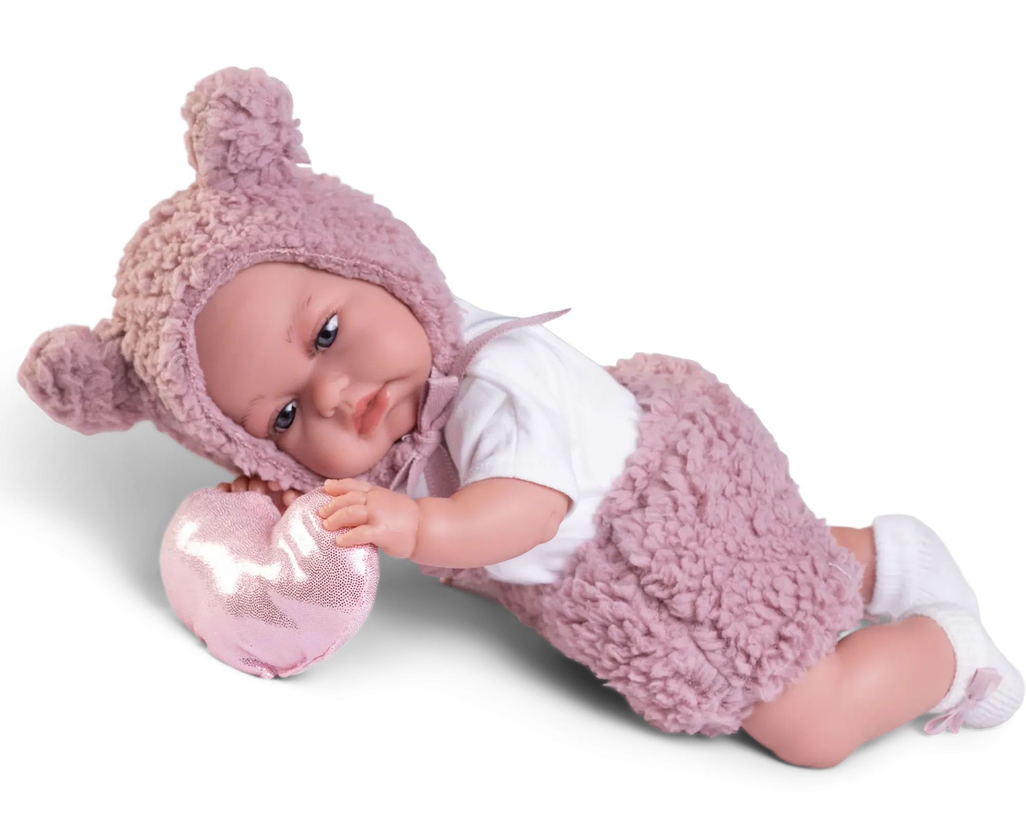 Antonio Juan 70361 Baby Toneta Posturitas Heart Doll 34cm
