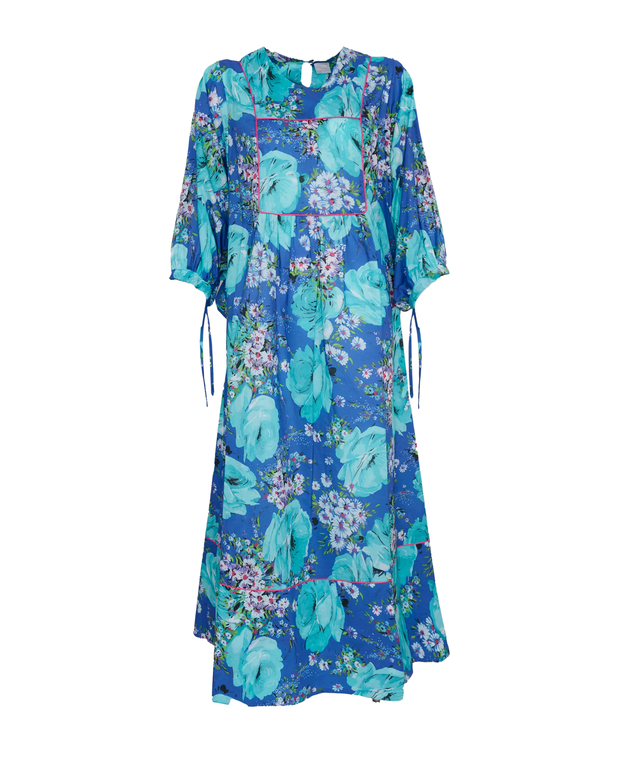 Ariel Dress in Sky of Roses