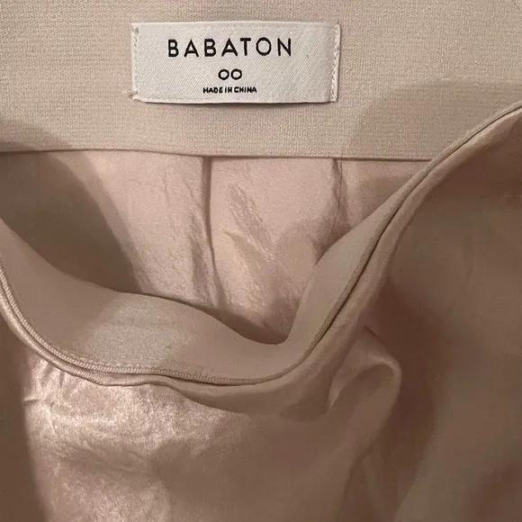 Aritzia Slip Satin Midi Skirt