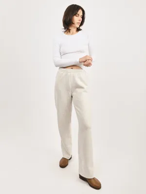 Ash Grey Heavy Fleece Sunday Pant