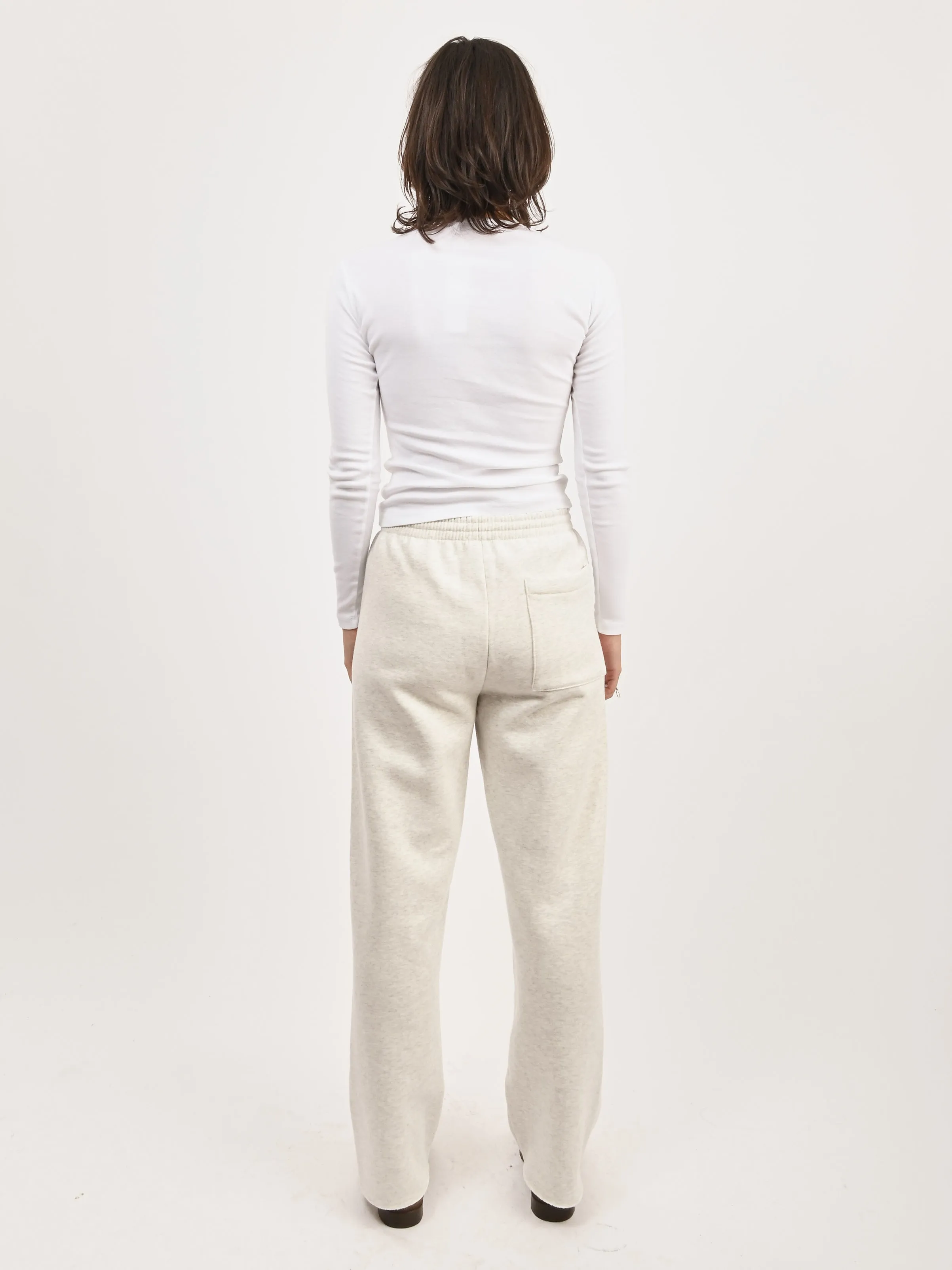 Ash Grey Heavy Fleece Sunday Pant