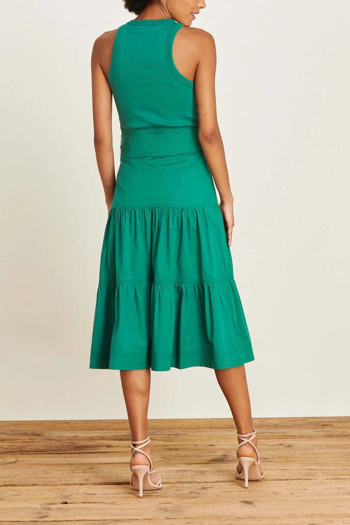 Austyn Tiered Dress in Meadow