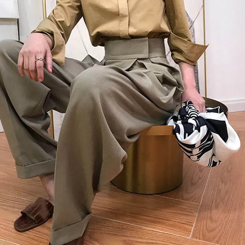 Autumn Harem Pants High Waist Causal Loose Trouser  Pants