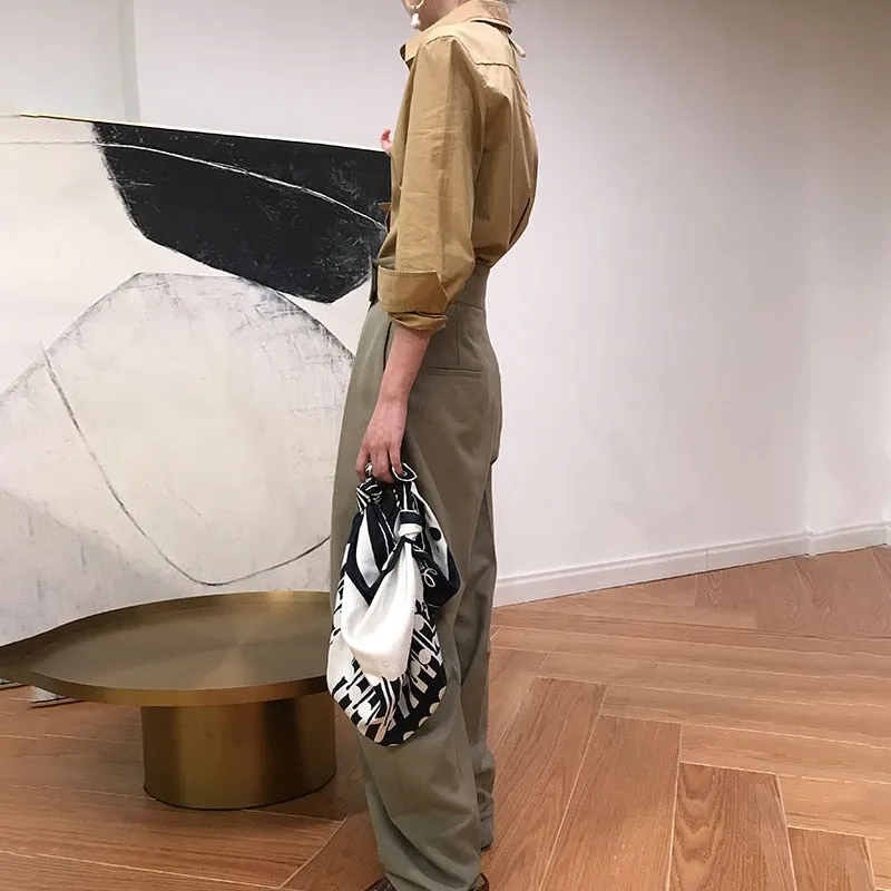Autumn Harem Pants High Waist Causal Loose Trouser  Pants
