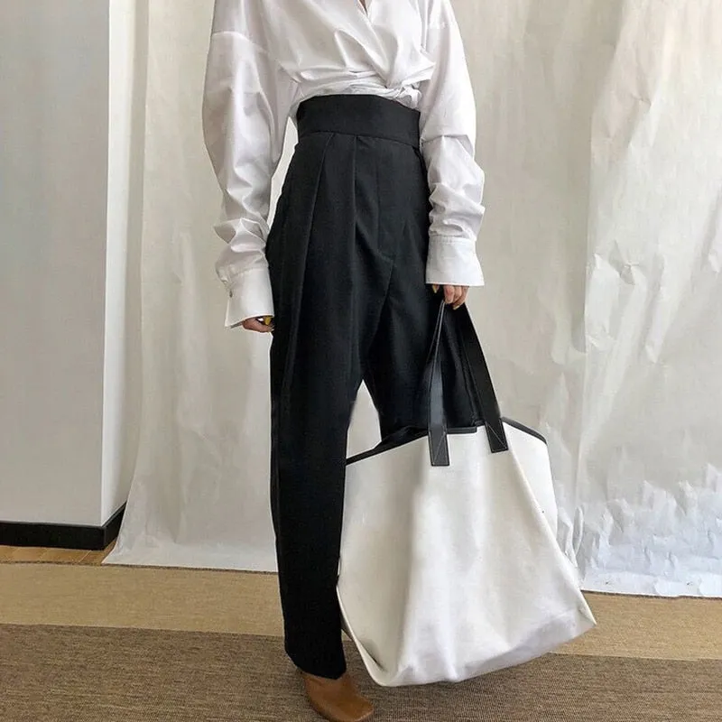 Autumn Harem Pants High Waist Causal Loose Trouser  Pants