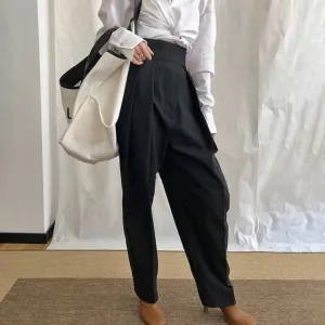 Autumn Harem Pants High Waist Causal Loose Trouser  Pants