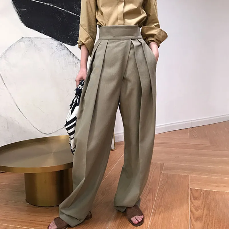 Autumn Harem Pants High Waist Causal Loose Trouser  Pants