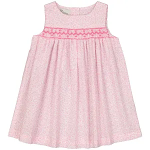 Baby Girl Suzie Pnk Bloom Print Dress