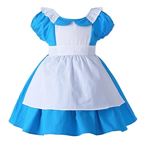 Baby Girls Princess Dresses Costume Party Dress Up Cotton Dress