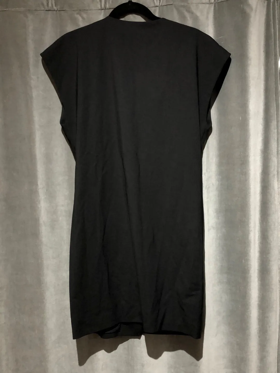 Barbara Bui Black Sleeveless Dress with Buckle