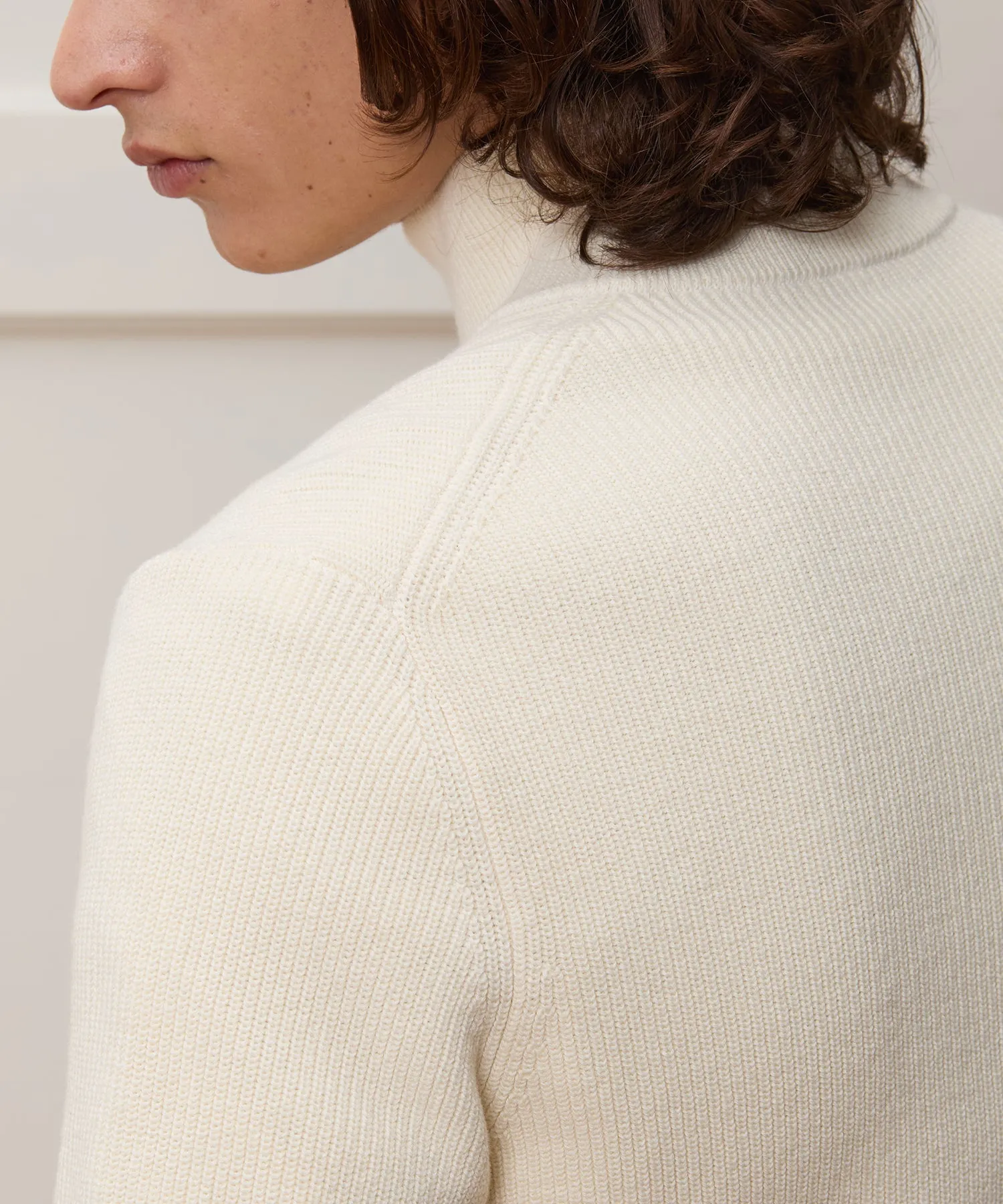 Beechwood Quarter-Zip Sweater