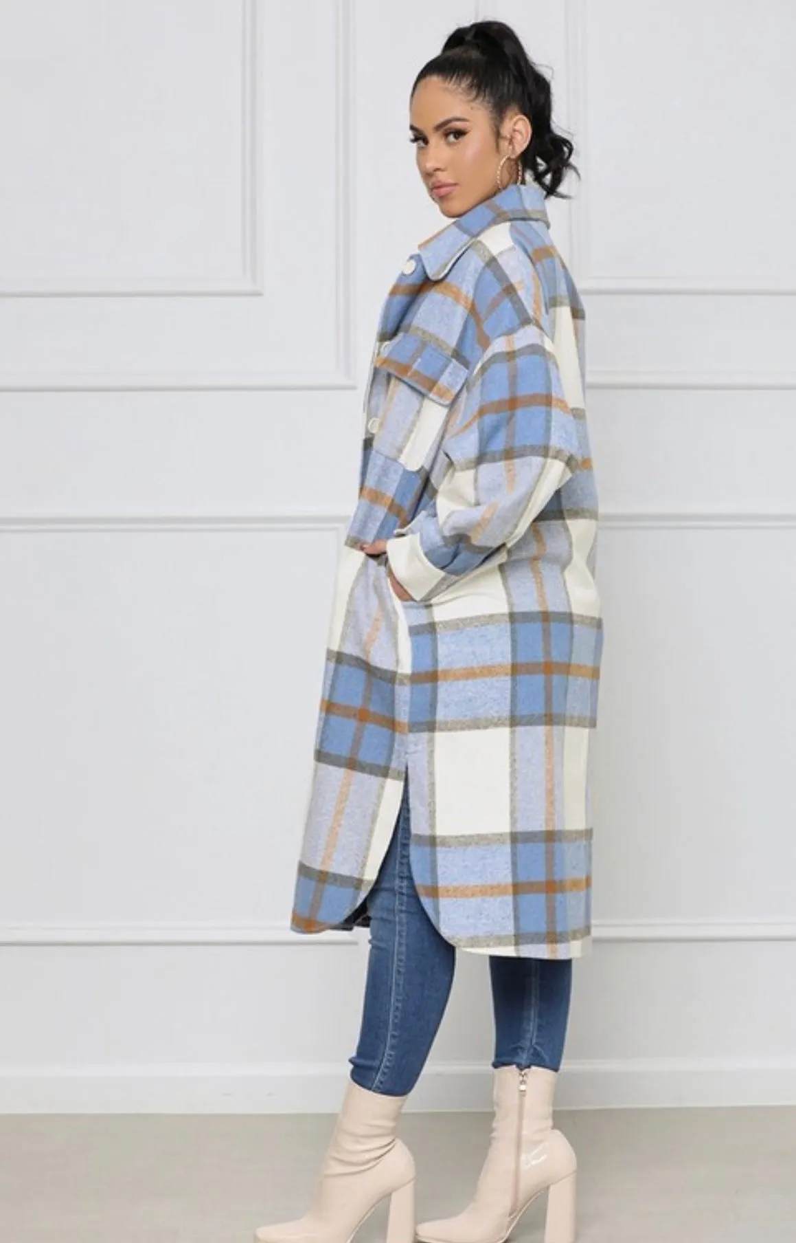 Betsy Baddie Flannel Shacket