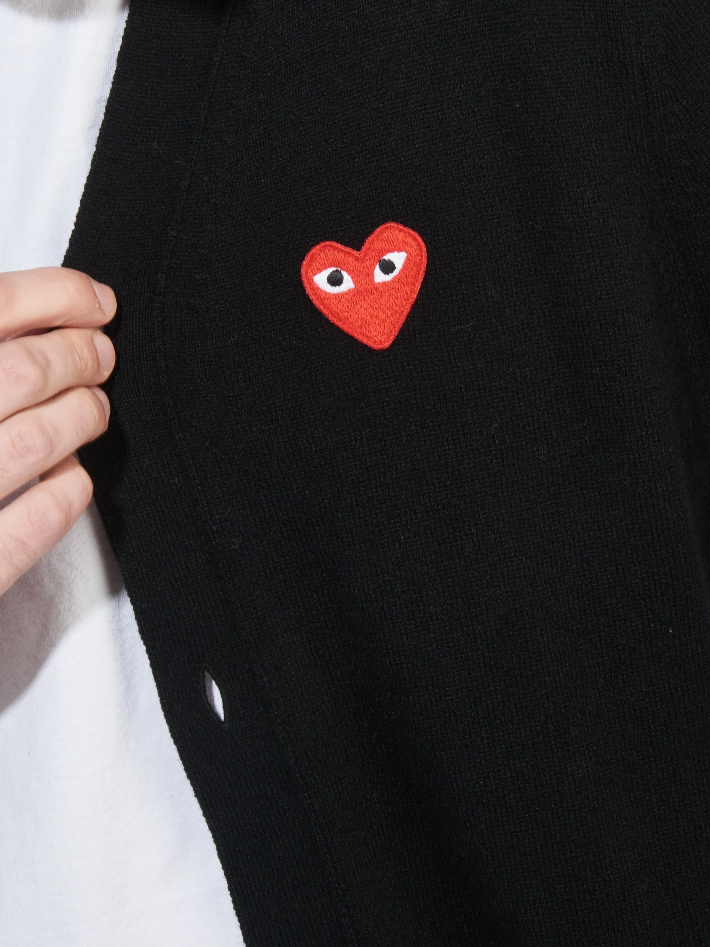 Black Heart Play Cardigan