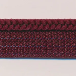 Chain Knit Piping #40 Wine