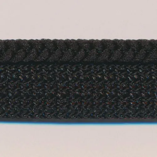 Chain Knit Piping #50 Black