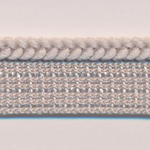 Chain Knit Piping #98 Pale Gray