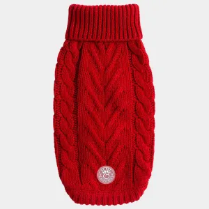 Chalet Dog Sweater | Red