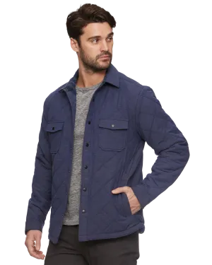 CHAPIN FLANNEL-LINED QUILTED JACKET
