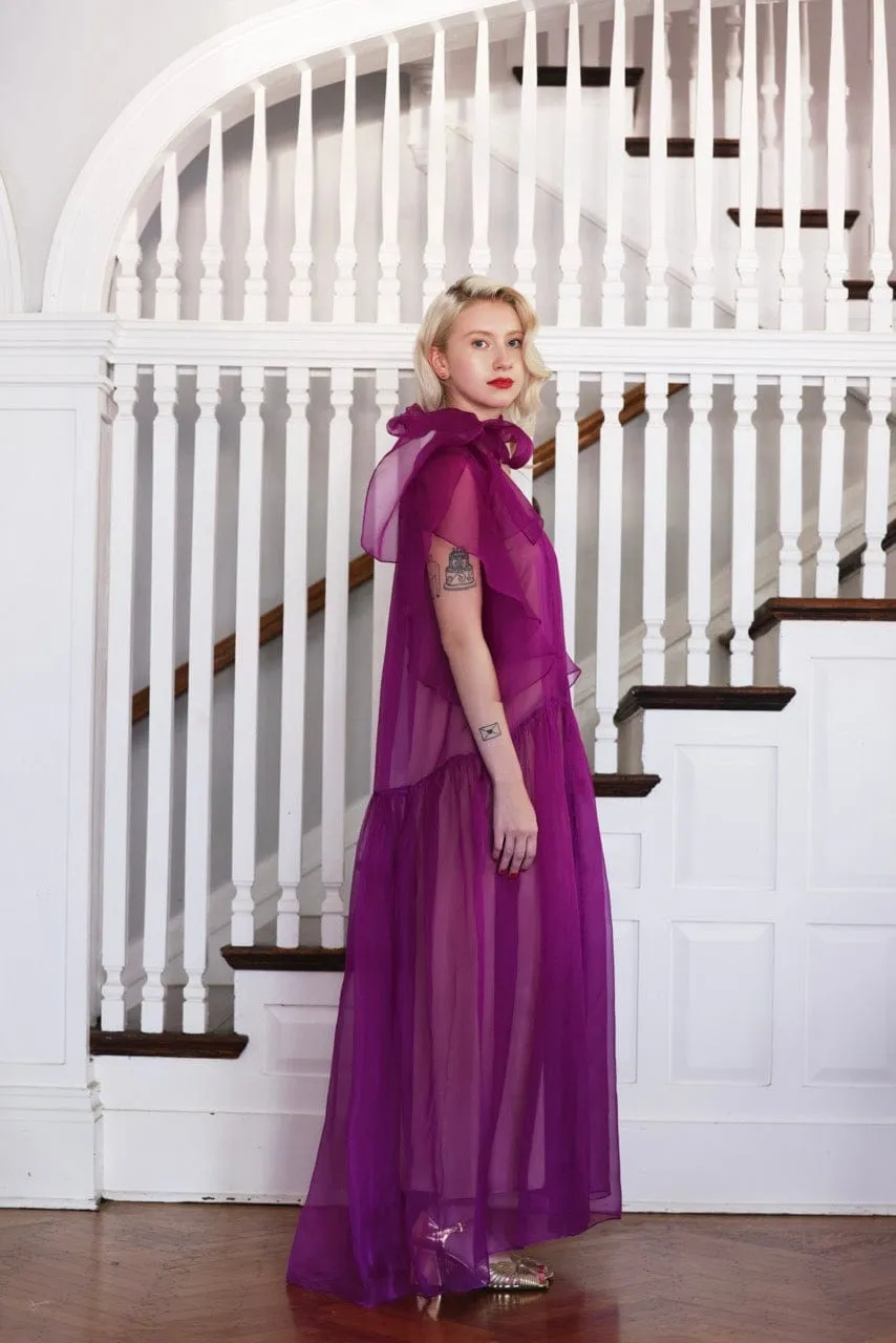Coclico Dress in Silk Organza