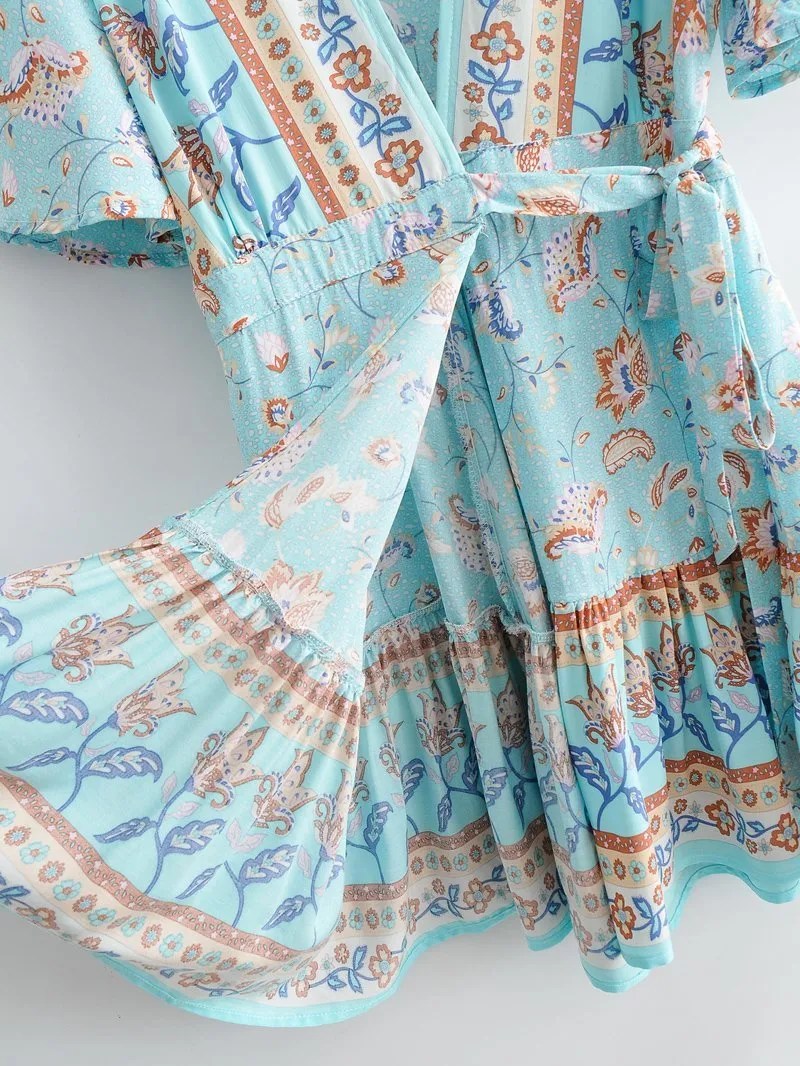 COCO Floral Cotton Mini Dress