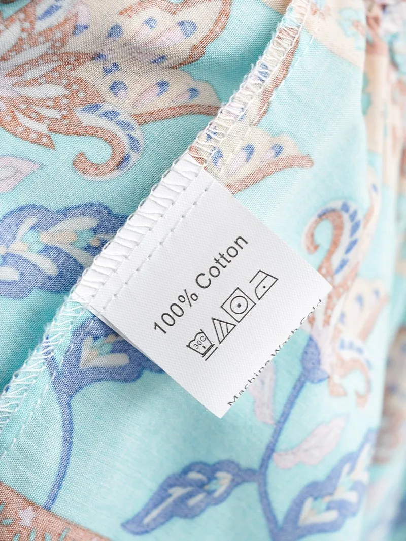 COCO Floral Cotton Mini Dress