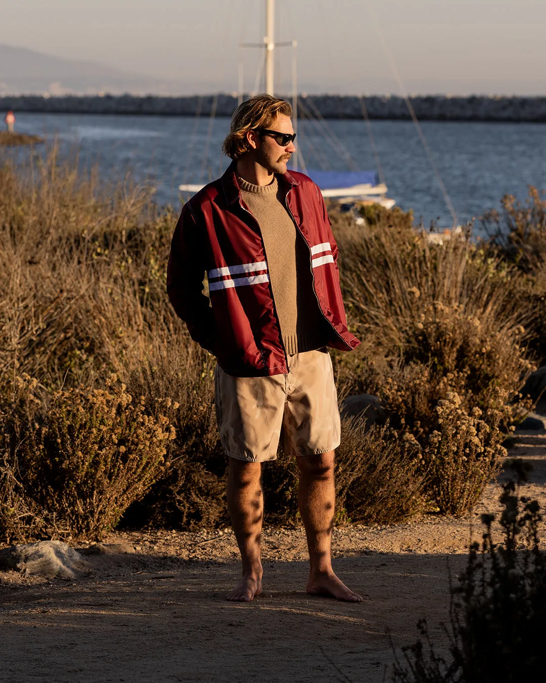 Comp Jacket 25 - Burgundy/White