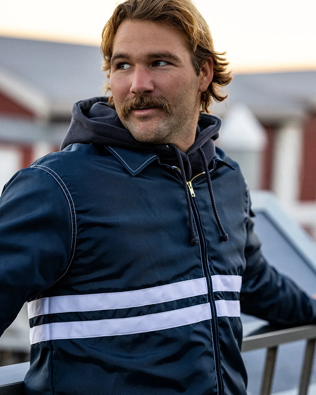 Comp Jacket 25 - Navy/White