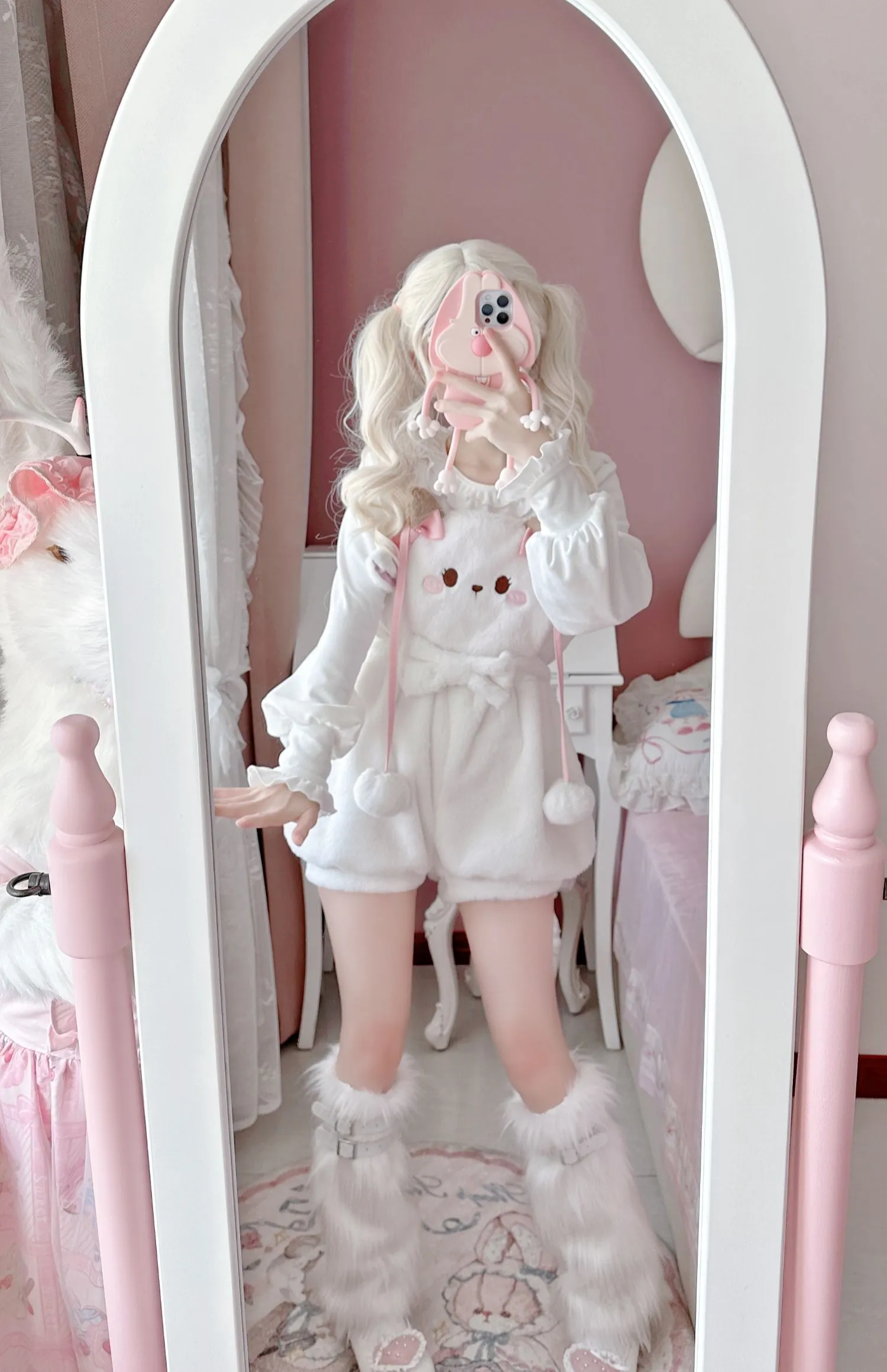 Cute Lolita Bear Suspenders UB98944
