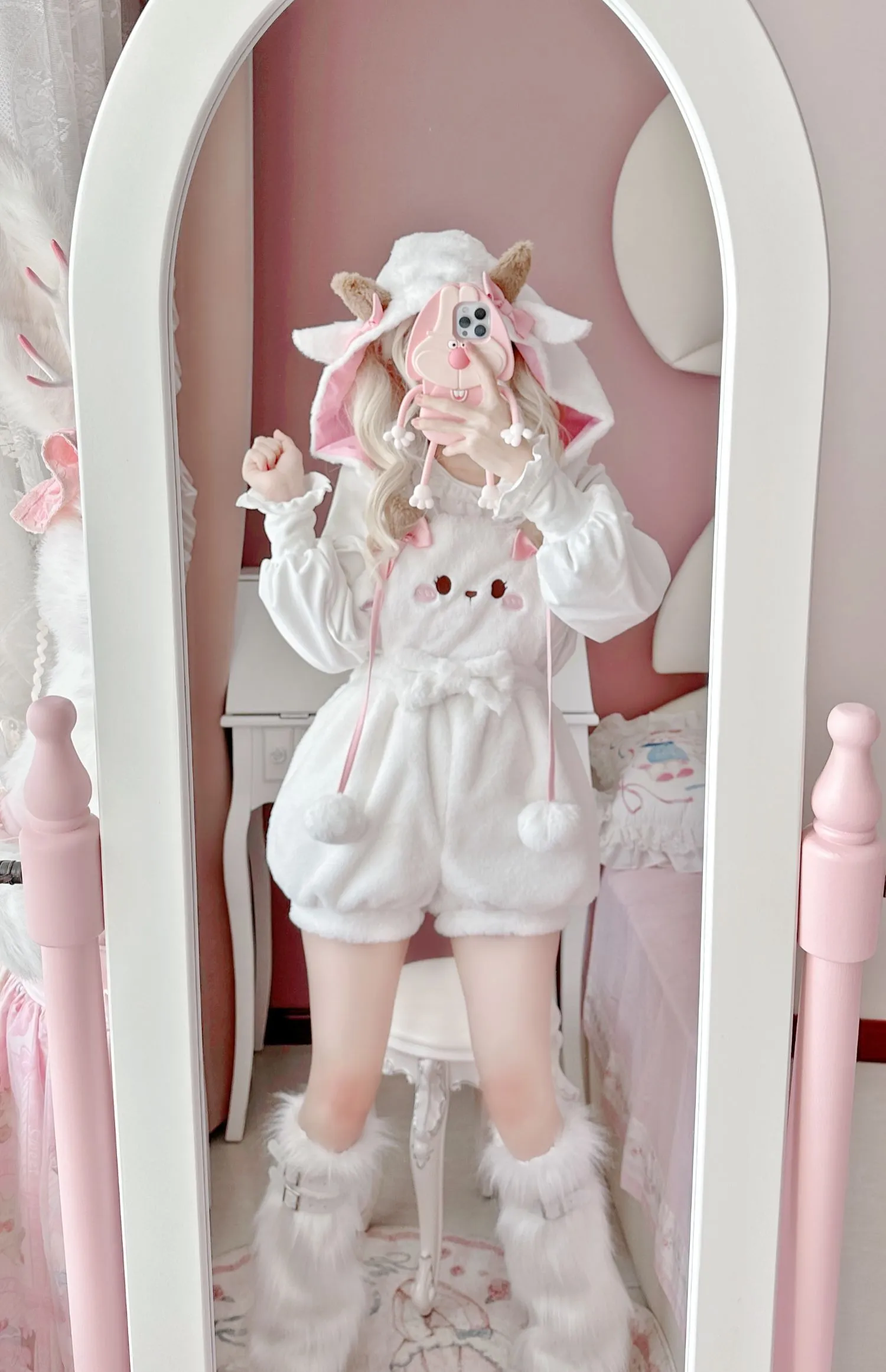 Cute Lolita Bear Suspenders UB98944