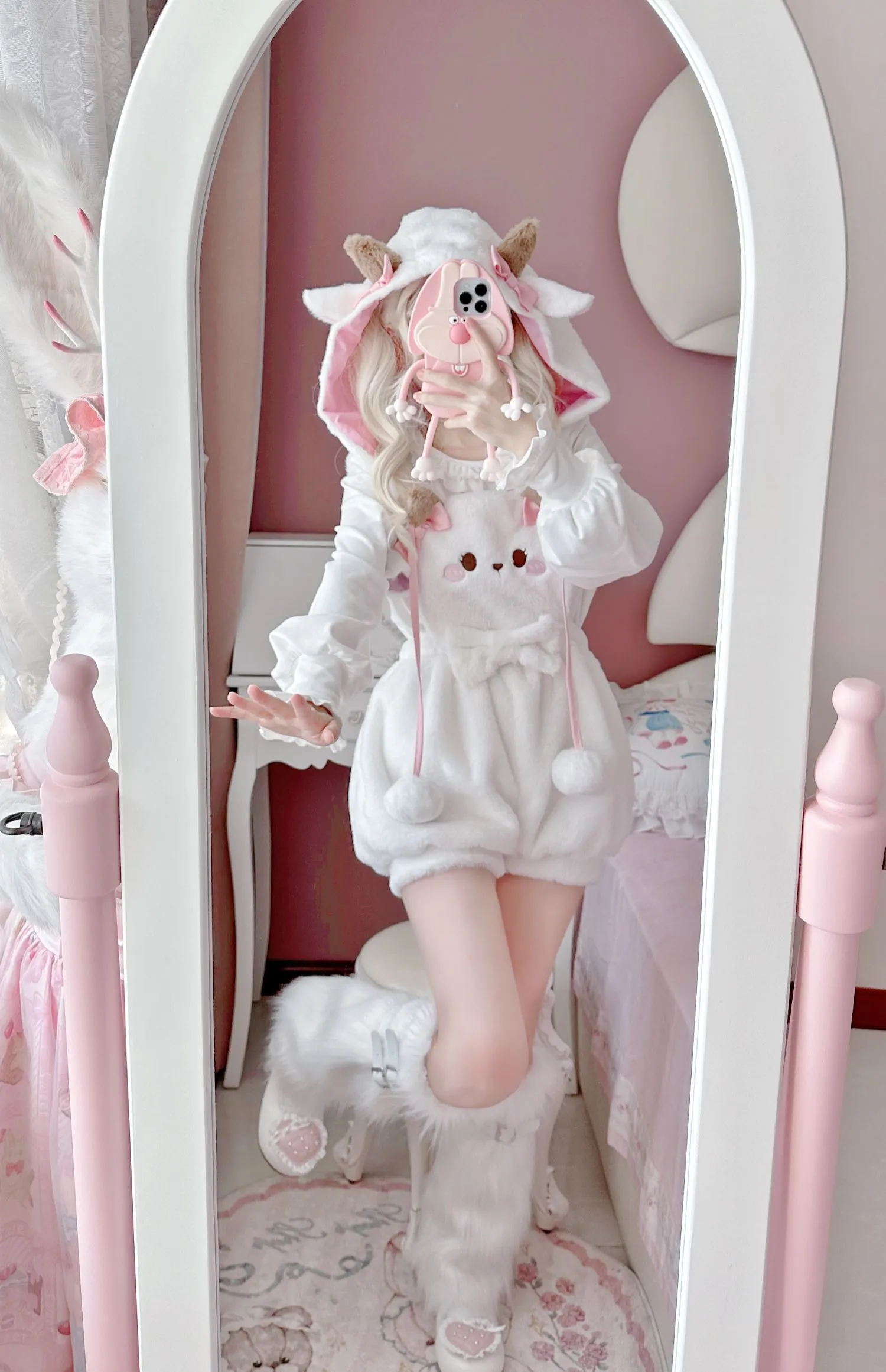 Cute Lolita Bear Suspenders UB98944